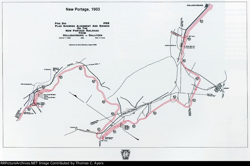 PRR "New Portage, 1903"